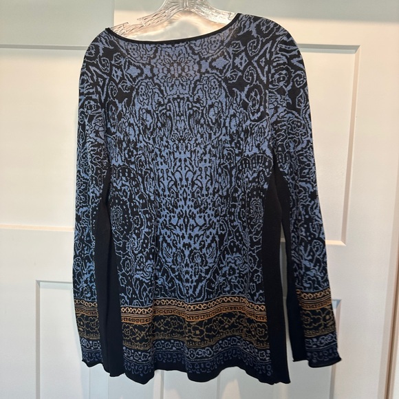 NIC+ZOE size L print sweater - like new condition - Picture 2 of 5